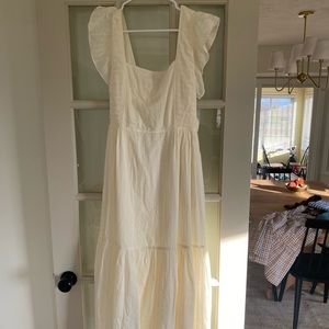NWT Madewell Tie Back Dress